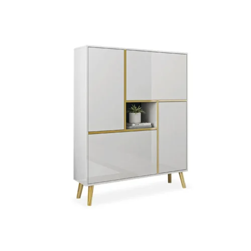 0007373 brada white modern shoe storage cabinet