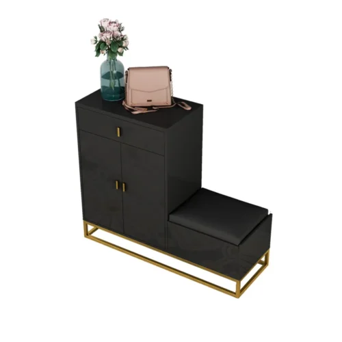 0007378 leotto shoe storage cabinet with seat