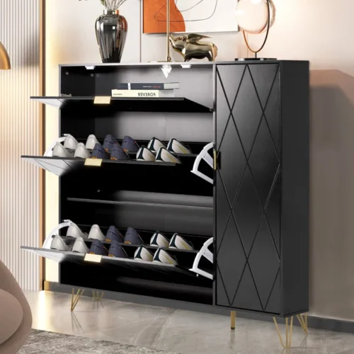 0007412 crivi wood shoe storage cabinet