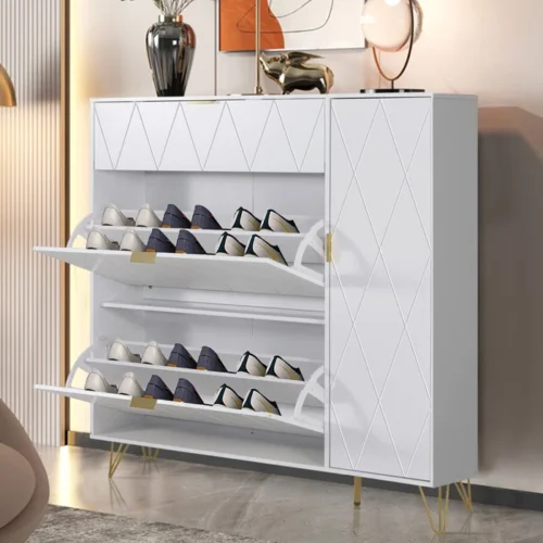 0007421 crivi wood shoe storage cabinet