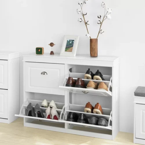 Posto modern 4-drawer shoe rack - Image 3
