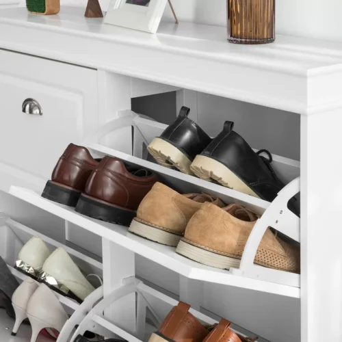 Posto modern 4-drawer shoe rack - Image 5