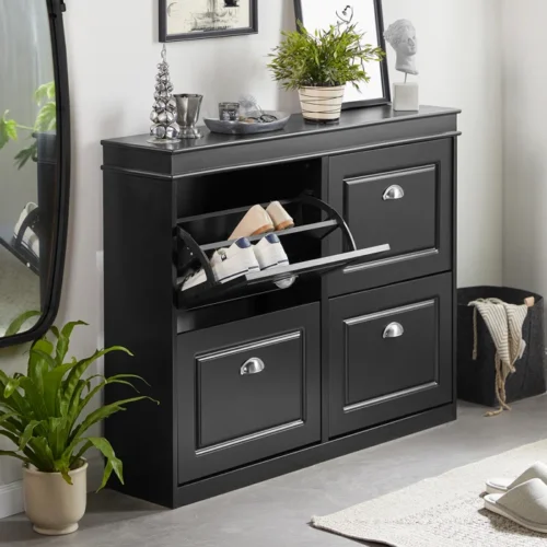 Posto modern 4-drawer shoe rack - Image 9
