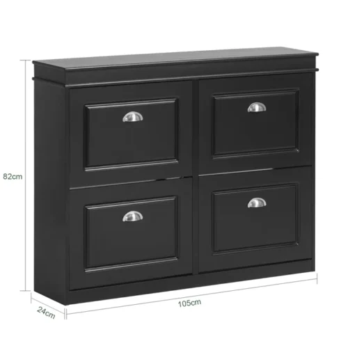 Posto modern 4-drawer shoe rack - Image 11