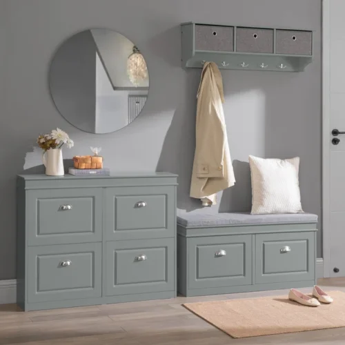 Posto modern 4-drawer shoe rack - Image 14