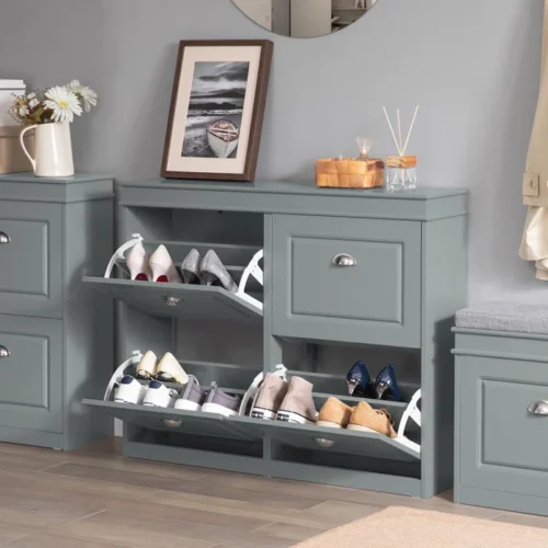 Posto modern 4-drawer shoe rack - Image 16
