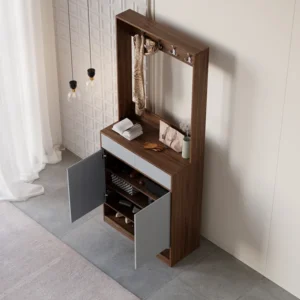 Cafe Modern 5-Shelf Shoe Rack - Image 7