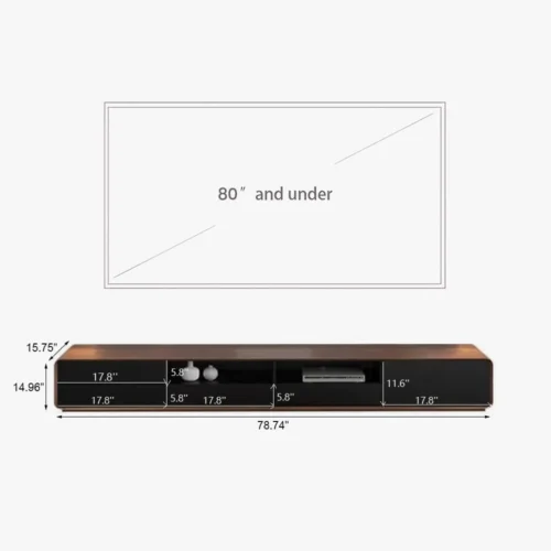 0008815 gentie tv table