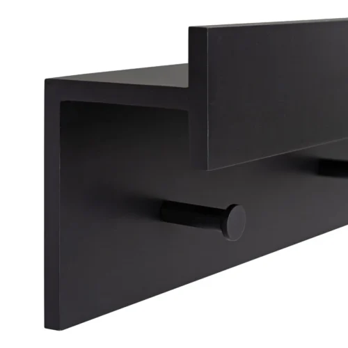 0001824 semiala wall mounted shelf with hooks