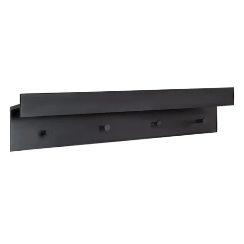 0001827 semiala wall mounted shelf with hooks