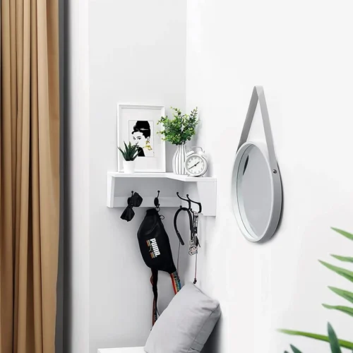 0001847 proto corner wall mounted shelf