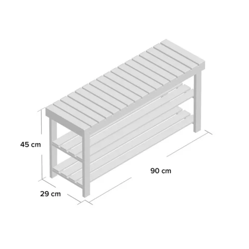 0001953 shami wood storage bench