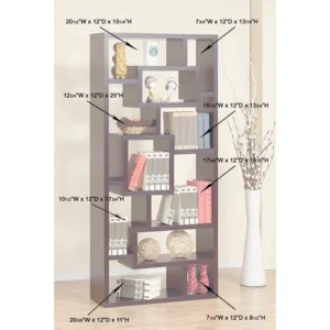 Clean contemporary design bookcase - Image 12