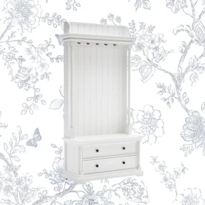 Velvy Storage Bench with Coat Rack - Image 6