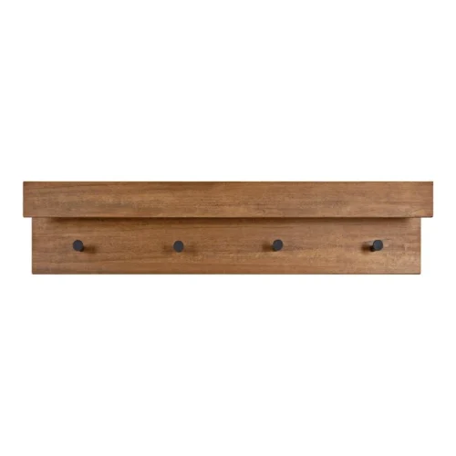 0002802 semiala wall mounted shelf with hooks