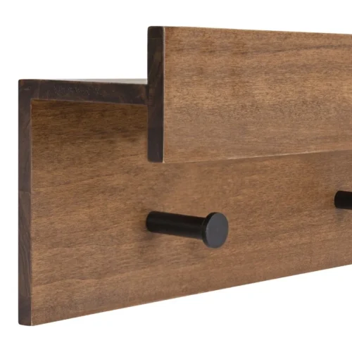 0002803 semiala wall mounted shelf with hooks