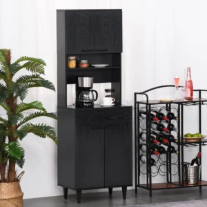 Madea kitchen buffet with wooden storage cabinet - Image 3