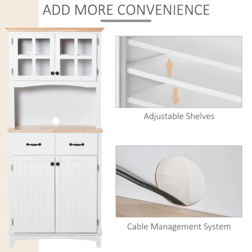 Costa kitchen storage cabinet and buffet - Image 7