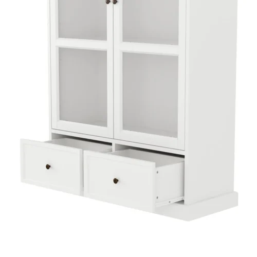 Storage cabinet with glass doors - Image 13