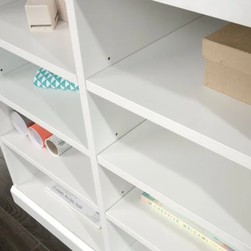 Jinry White Shelf Storage Unit - Image 3