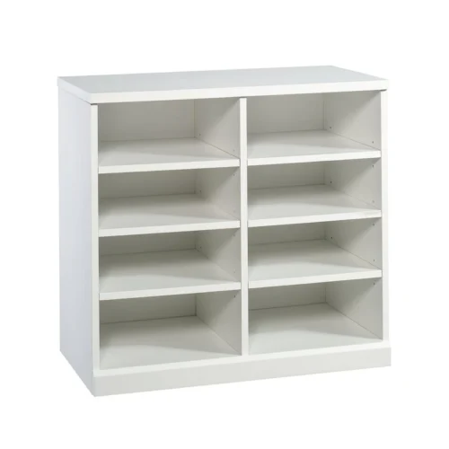 Jinry White Shelf Storage Unit - Image 4