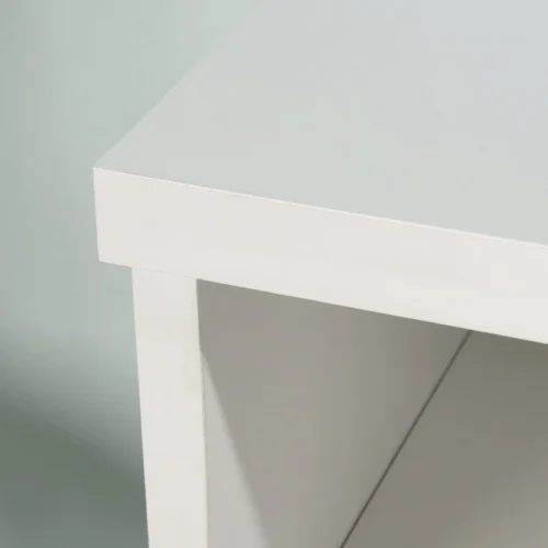 Jinry White Shelf Storage Unit - Image 6