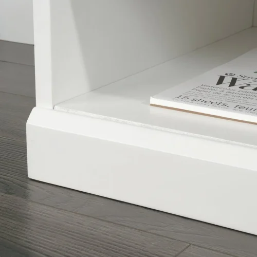 Jinry White Shelf Storage Unit - Image 7