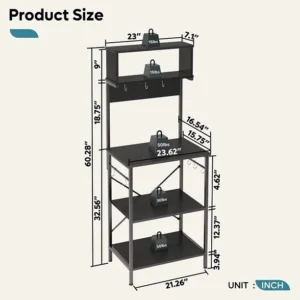 Juicy wood and metal kitchen stand - Image 7