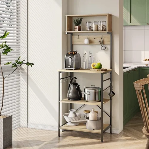 Juicy wood and metal kitchen stand - Image 8