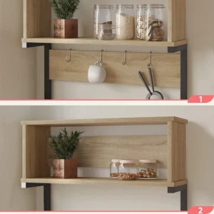 Juicy wood and metal kitchen stand - Image 9