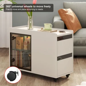 Viggis Natural Wood Versatile Side Table - Image 7