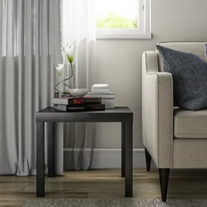 Argos natural wood side table - Image 2