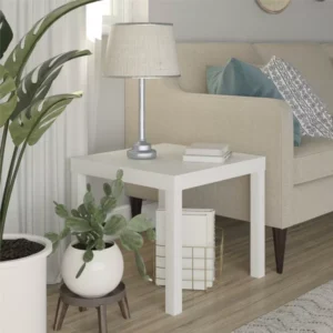 Argos natural wood side table - Image 7