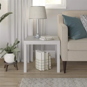 Argos natural wood side table - Image 8