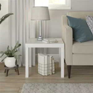 Argos natural wood side table - Image 9
