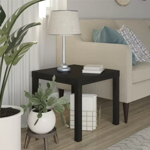 Argos natural wood side table - Image 11