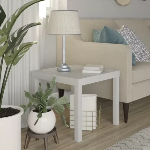 Argos natural wood side table - Image 15