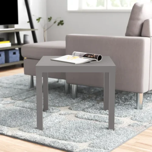 Argos natural wood side table - Image 17