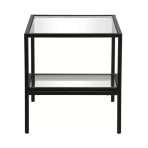 Covino side table with 2 shelves - Image 4