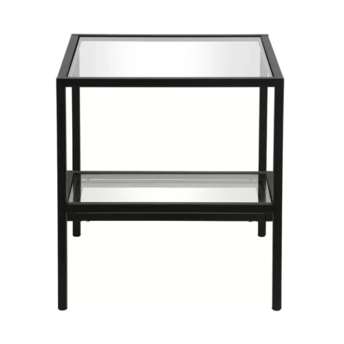 Covino side table with 2 shelves - Image 4