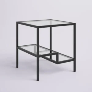 Covino side table with 2 shelves - Image 6