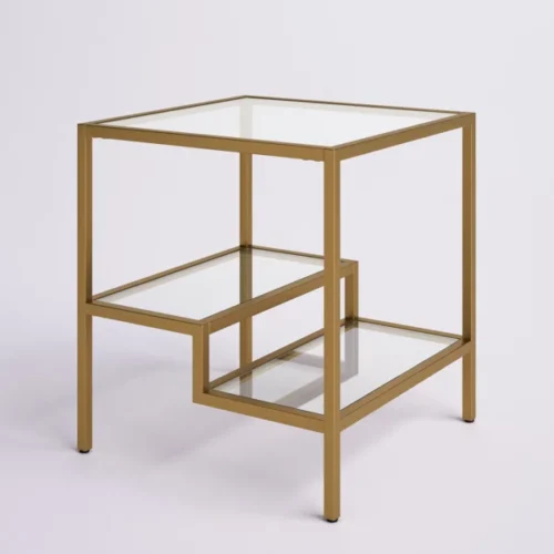 Covino side table with 2 shelves - Image 17