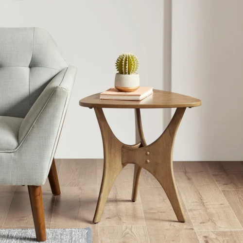 Carson Natural Wood Side Table