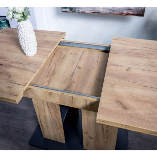 0003241 iulia extendable pedestal dining table
