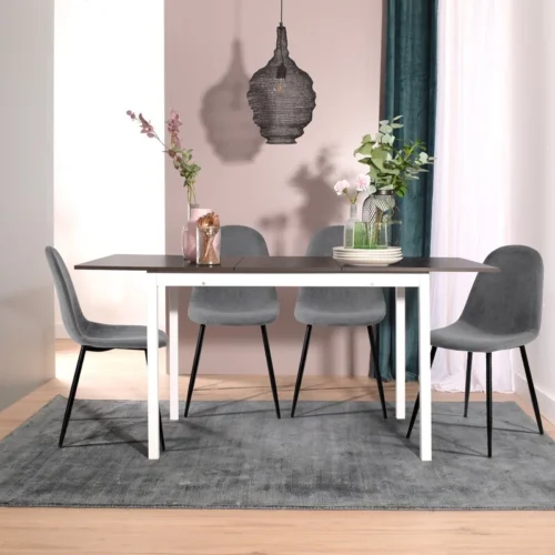 0003325 elaina extendable iron dining table