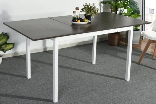 0003326 elaina extendable iron dining table