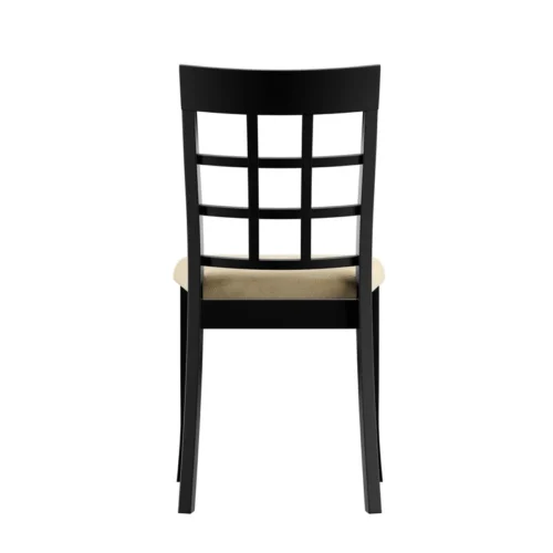 0003417 jilla slat back side chair in black set of 2