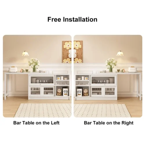 0008167 expandable sideboard cabinet