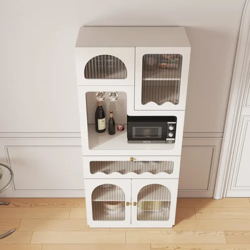 0009388 white freestanding pantry cabinet small buffet pantry storage cabinet