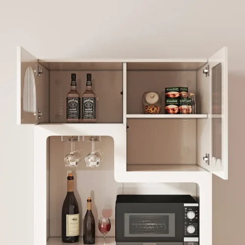 0009390 white freestanding pantry cabinet small buffet pantry storage cabinet